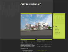 Tablet Screenshot of citybuilderskc.com